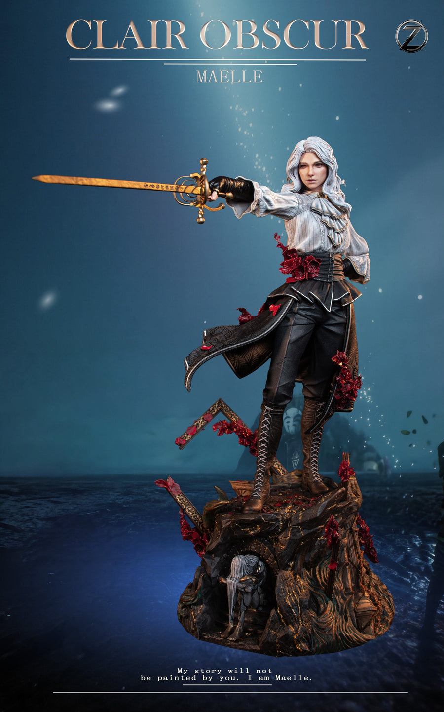 Estatuilla Clair Obscur: Expedition 33 | Maelle | THUNDER Z Studio | Tienda Anime Costa Rica | Tico Ofertas