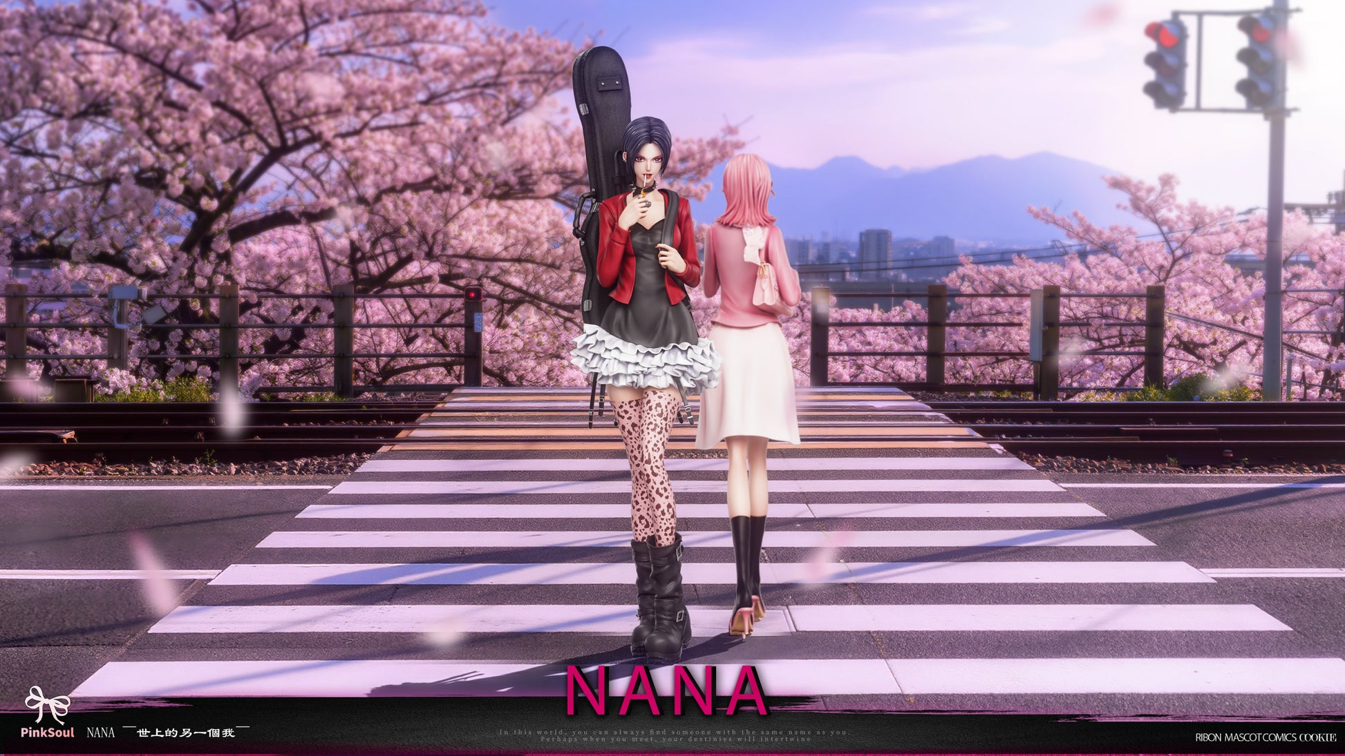 Estatuilla NANA | Osaki Nana x Komatsu Nana | Pinksoul Studio | Tienda Anime Costa Rica | Tico Ofertas Pinksoul Studio