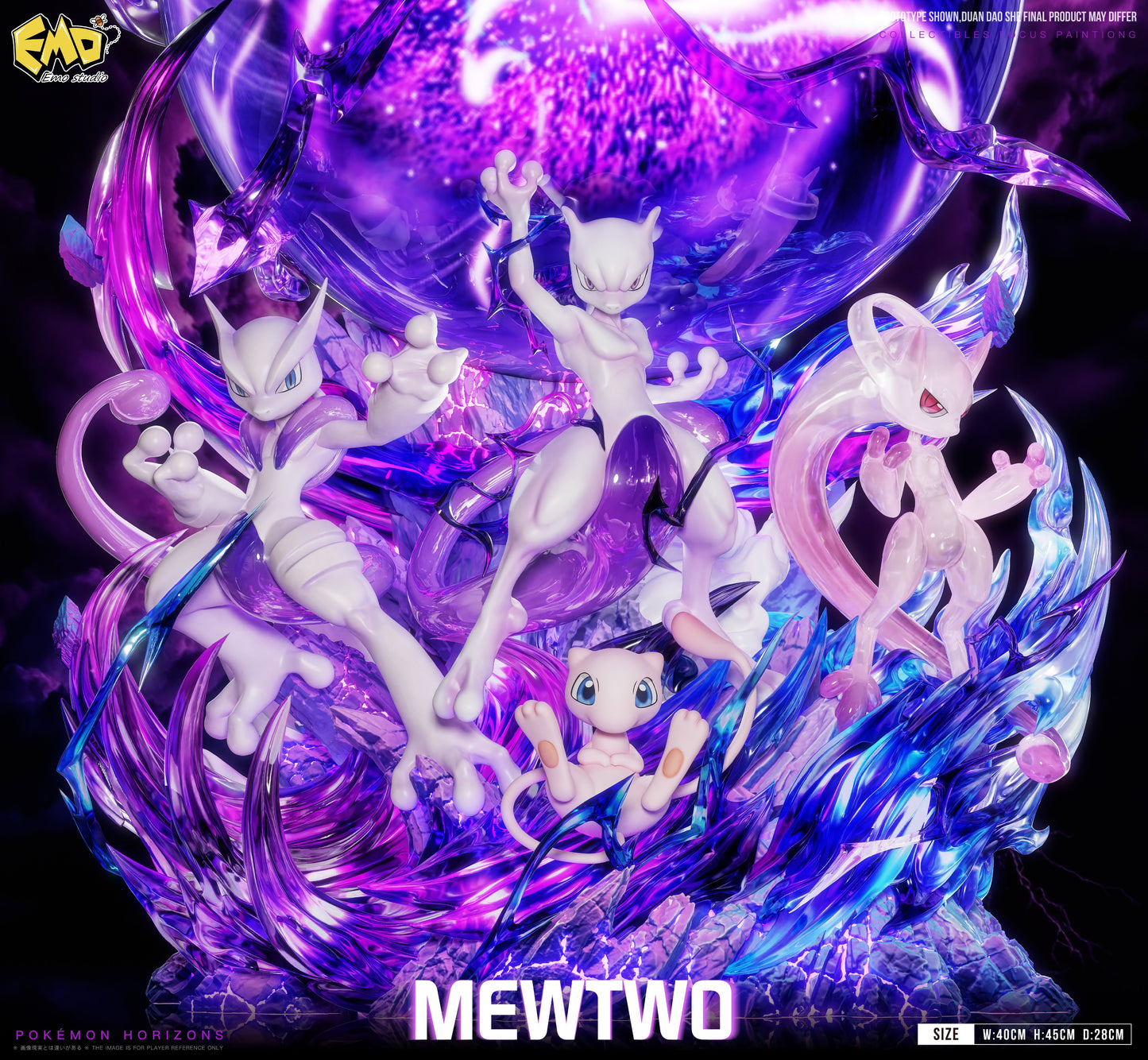 Estatuilla Pokémon | Mewtwo | Emo Studio | Tienda Anime Costa Rica | Tico Ofertas Emo Studio