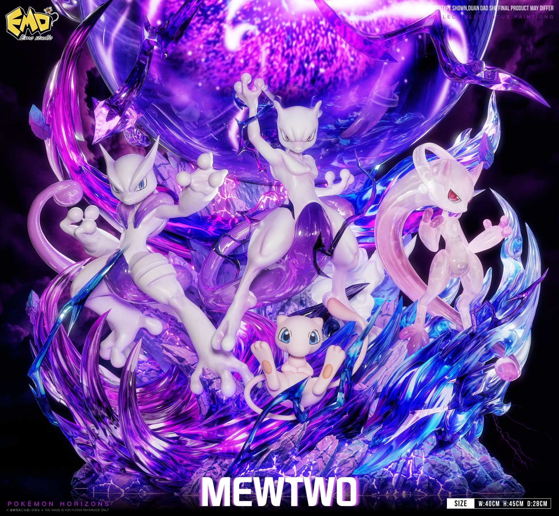Estatuilla Pokémon | Mewtwo | Emo Studio | Tienda Anime Costa Rica | Tico Ofertas Emo Studio