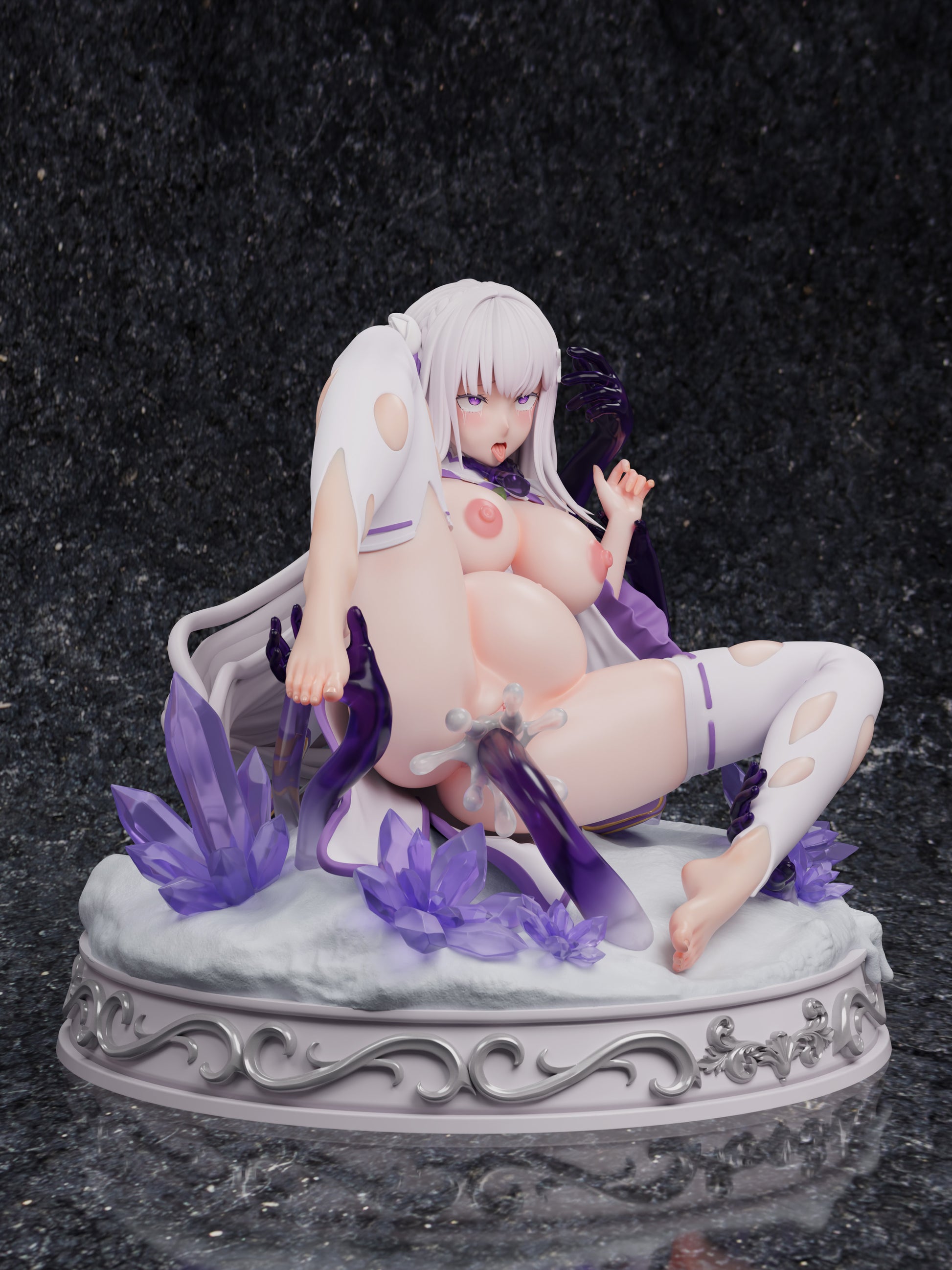 Estatuilla Re:ZERO – Starting Life in Another World | Emilia | Crown Studio | Tienda Anime Costa Rica | Tico Ofertas Crown Studio