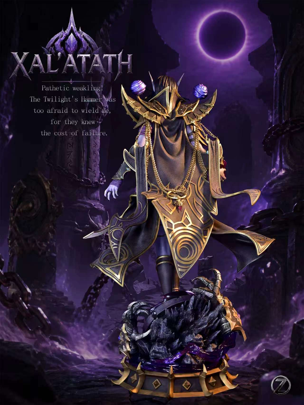 Estatuilla  World of Warcraft | Xal'atath | THUNDER Z Studio | Tienda Gaming Costa Rica | Tico Ofertas Thunder Z Studio