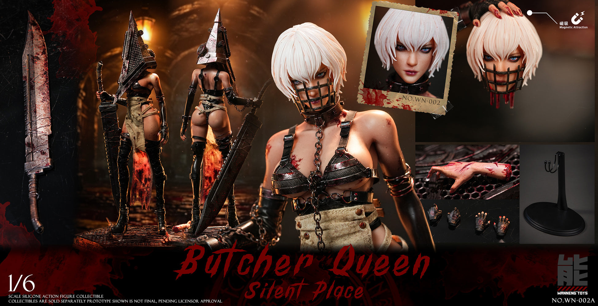 Estatuilla Silent Hill | Pyramid Head | Wanneng Toys | 1/6 Action Figure | Tienda Gaming Costa Rica | Tico Ofertas Wanneng Toys
