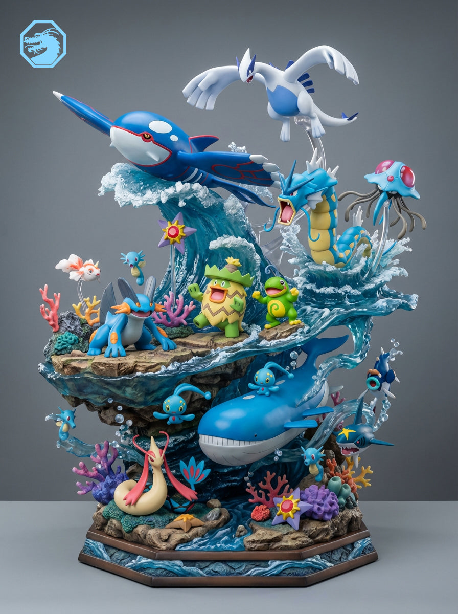 Estatuilla Pokémon | Hoenn Region Water-type Pokémon | 12 Talisman Studio | Tienda Anime Costa Rica | Tico Ofertas QuietArt Studio