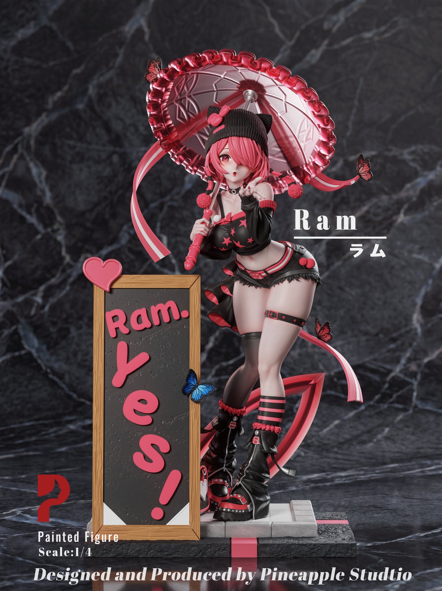 Estatuilla Re:ZERO - Starting Life | Rem x Ram Night Shibuya Series | Pineapple Studio | Tienda Anime Costa Rica | Tico Ofertas Pineapple Studio