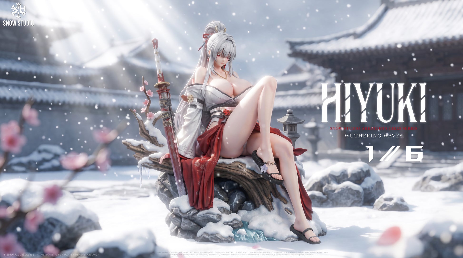 Estatuilla Wuthering Waves | Hiyuki | Snow Studio | Tienda Anime Costa Rica | Tico Ofertas Snow Studio