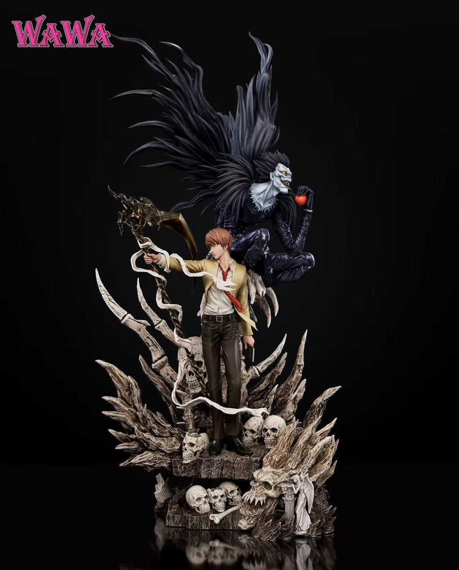 Estatuilla Death Note | Light Yagami x Ryuk | WAWA Studio | Tienda Anime Costa Rica | Tico Ofertas