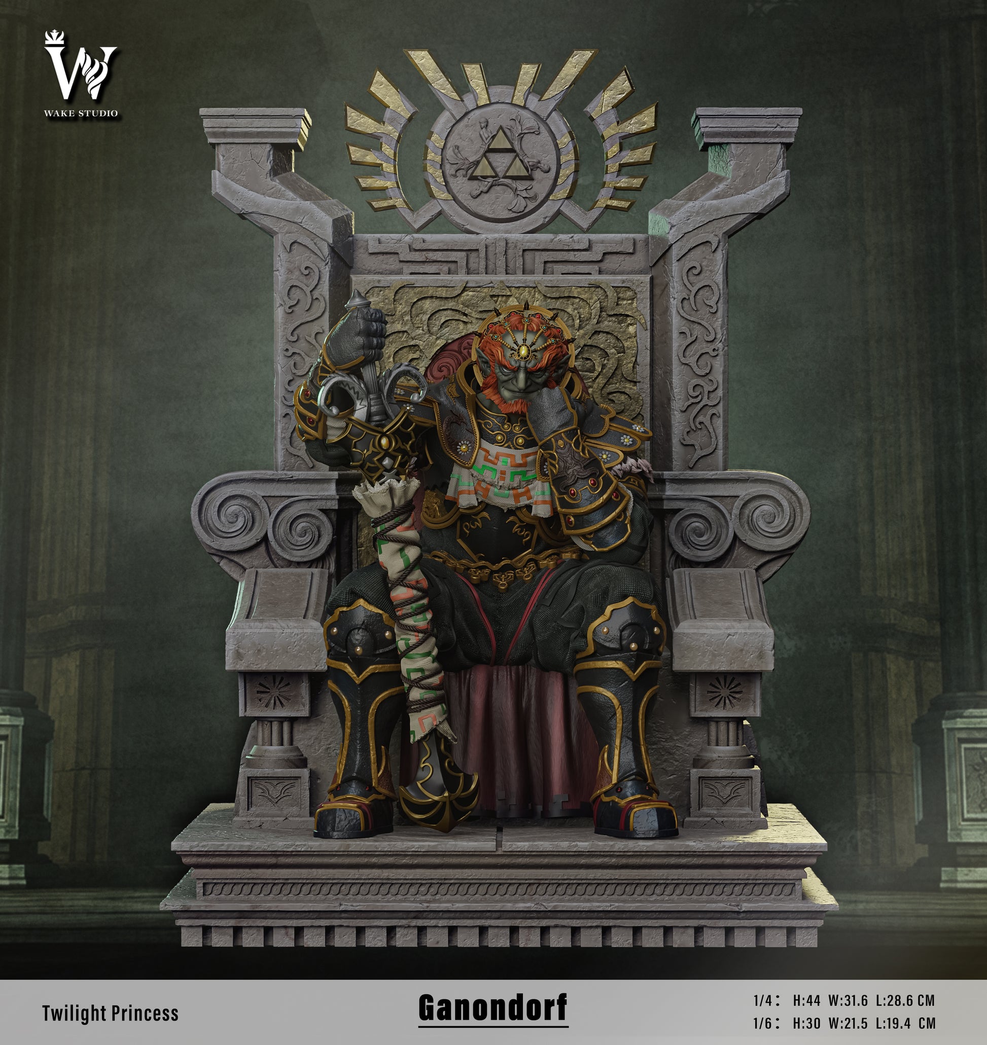 Estatuilla The Legend of Zelda | Ganondorf Twilight Princess Series | Wake Studio | Tienda Anime | Tico Ofertas Wake Studio