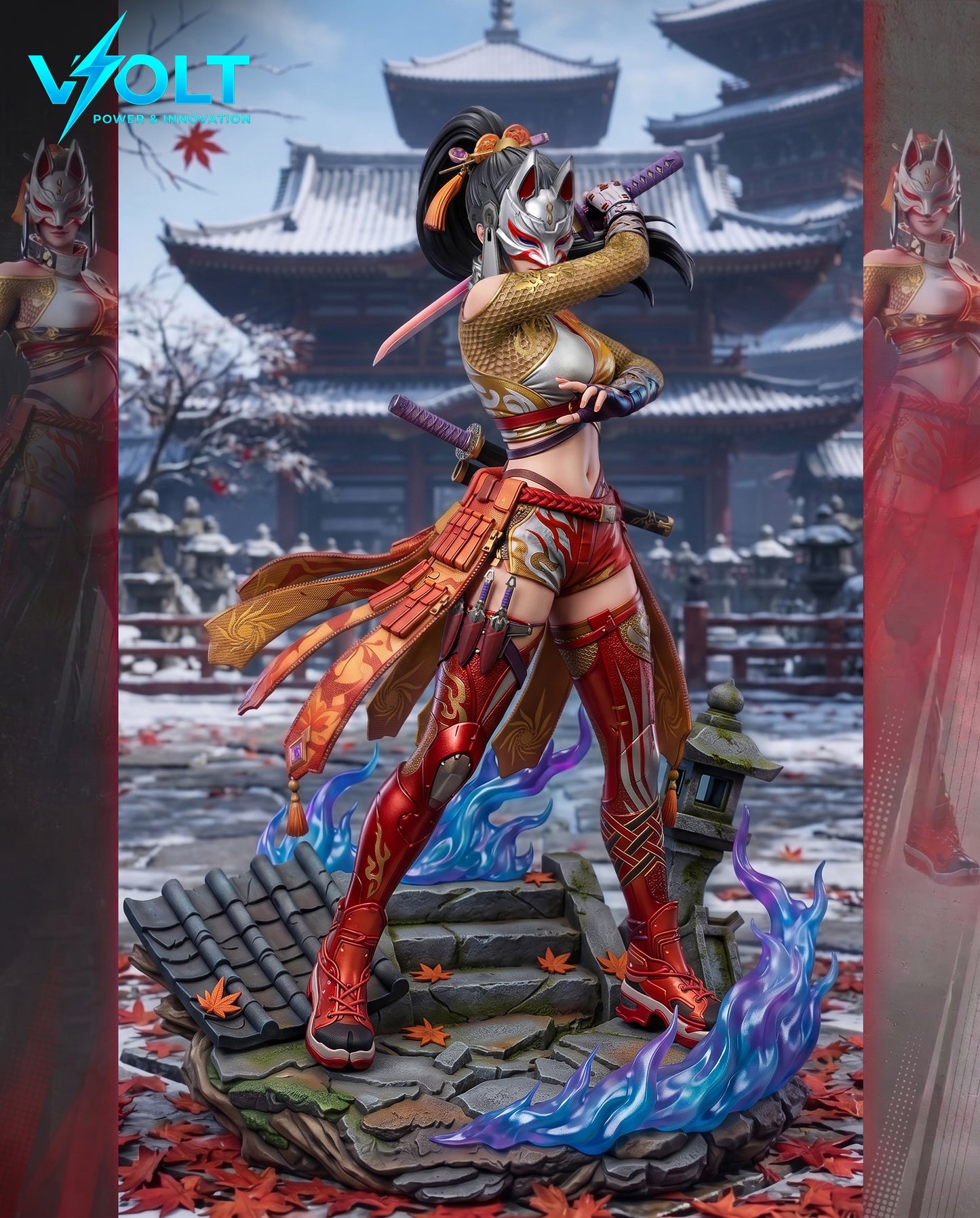 Estatuilla Tekken | Kunimitsu | VOLT Studio | Tienda Anime | Tico Ofertas