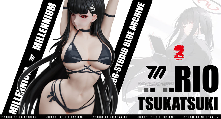 Estatuilla Blue Archive | Tsukatsuki Rio | BB Girl Studio | Tienda Anime | Tico Ofertas