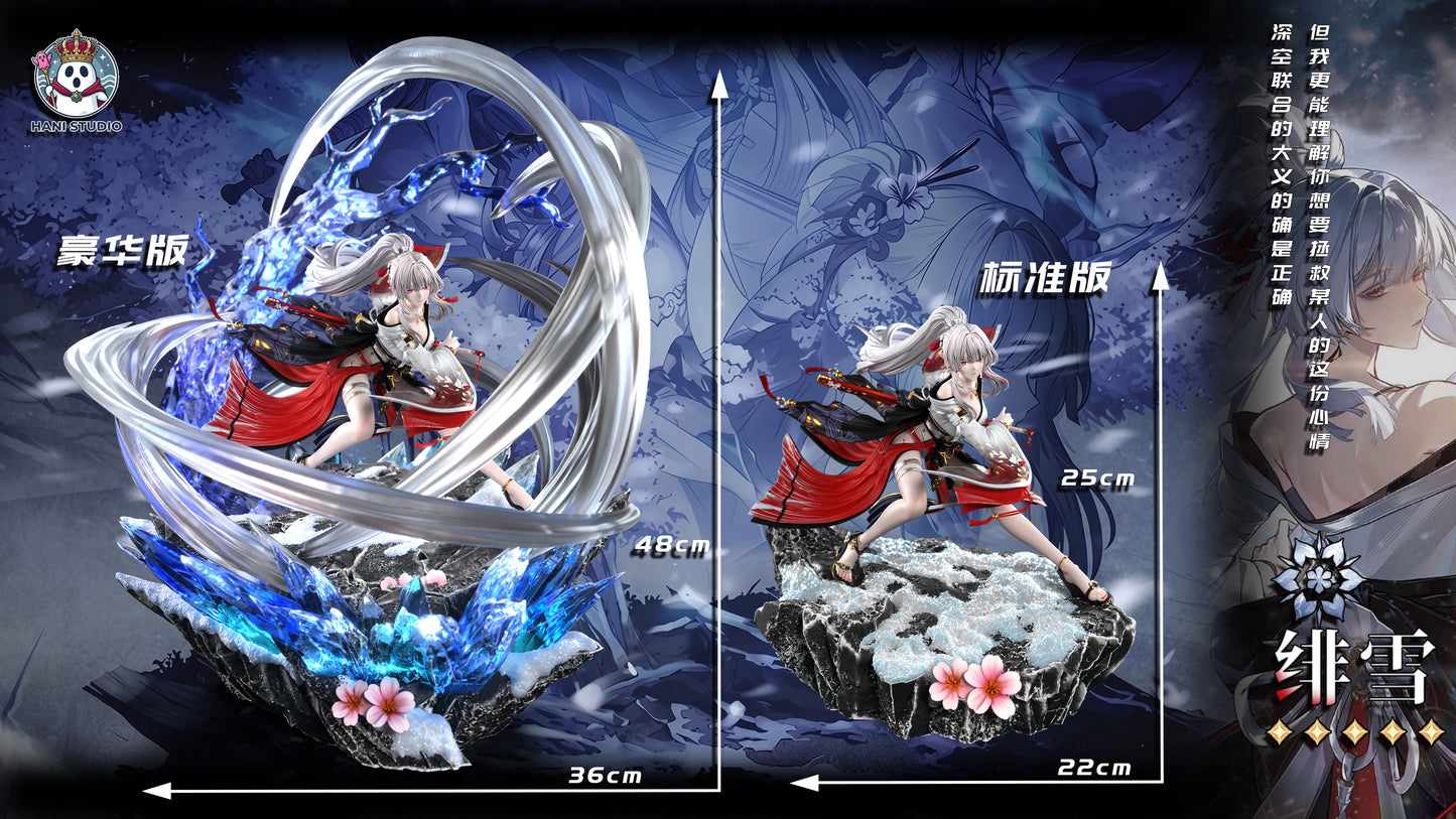 Estatuilla Wuthering Waves | White-Haired Miko Hiyuki Eternal Form | Ha Ni Studio | Tienda Anime | Tico Ofertas