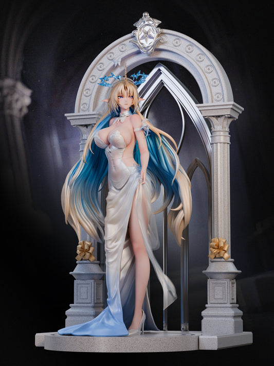 Estatuilla Wuthering Waves | Fleurdelys Wedding Dress GK Statue | Hyperion Studio | Tienda Anime | Tico Ofertas