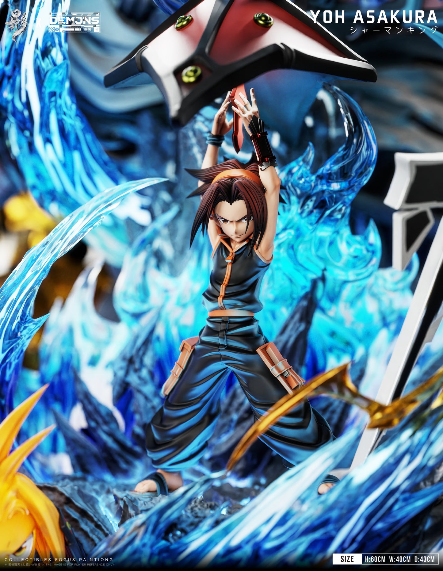 Estatuilla Shaman King | Asakura Yoh | Lue Ying Studio | Tienda Anime | Tico Ofertas
