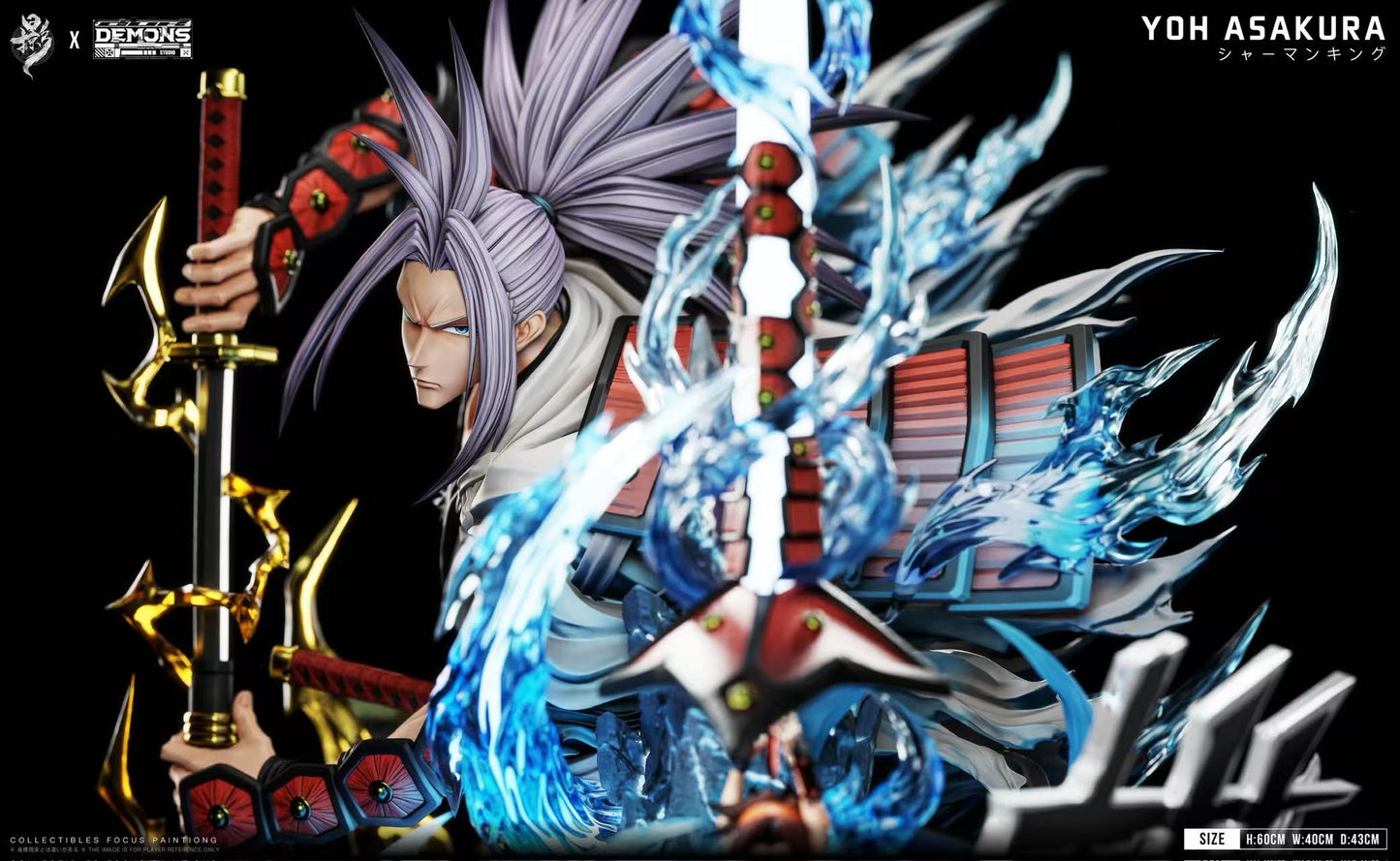 Estatuilla Shaman King | Asakura Yoh | Lue Ying Studio | Tienda Anime | Tico Ofertas