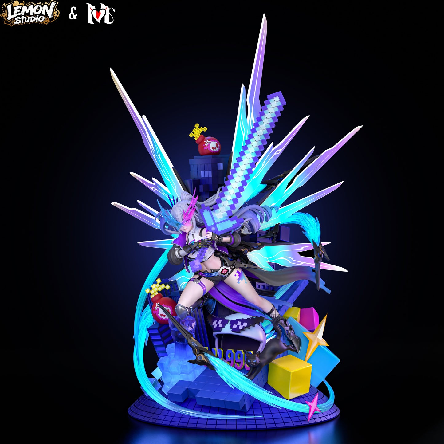 Estatuilla Honkai: Star Rail | Silver Wolf LV.999 | YM Studio | Tienda Anime | Tico Ofertas