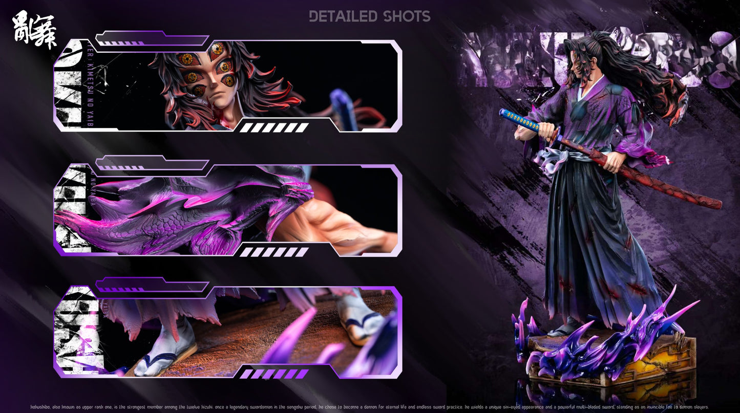 Estatuilla Demon Slayer | Kokushibo Luna Superior Uno | Luan Wu Studio | Tienda Anime | Tico Ofertas