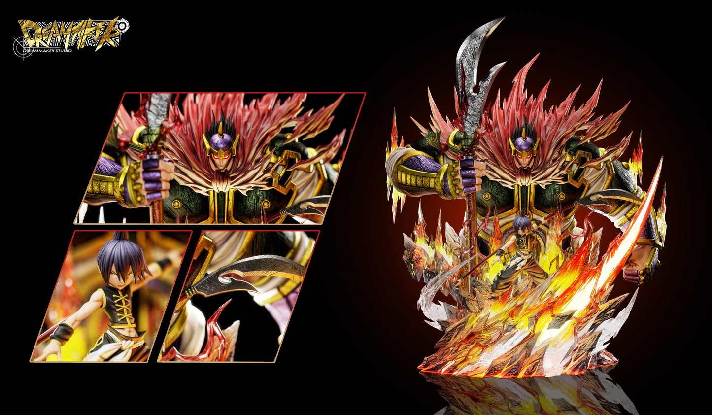 Estatuilla Shaman King | Nostalgia Series Tao Ren x Bason | Dream Maker Studio | Tienda Anime | Tico Ofertas