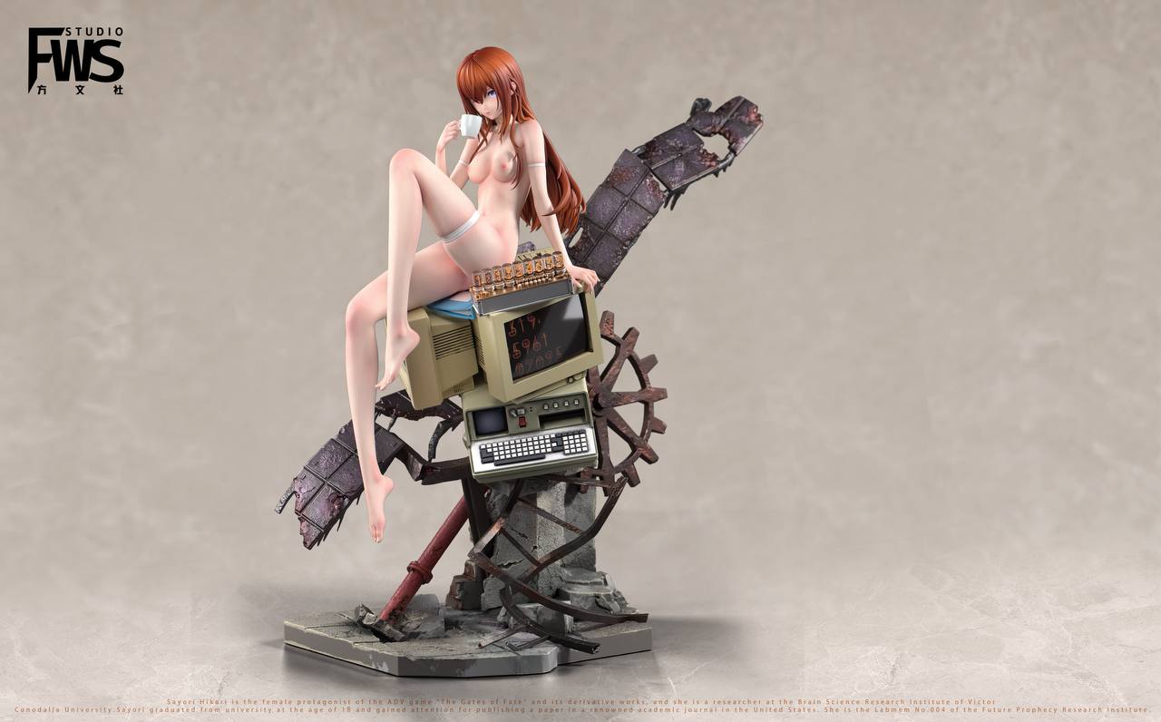 Estatuilla Steins;Gate | Makise Kurisu 1/6 GK Statue | FWS Studio | Tienda Anime | Tico Ofertas FWS Studio