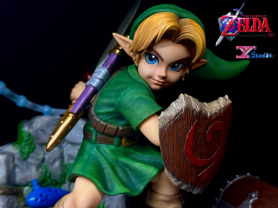 Estatuilla The Legend of Zelda: Ocarina of Time | Link Juvenile GK Statue | TY Studio | Tienda Anime | Tico Ofertas