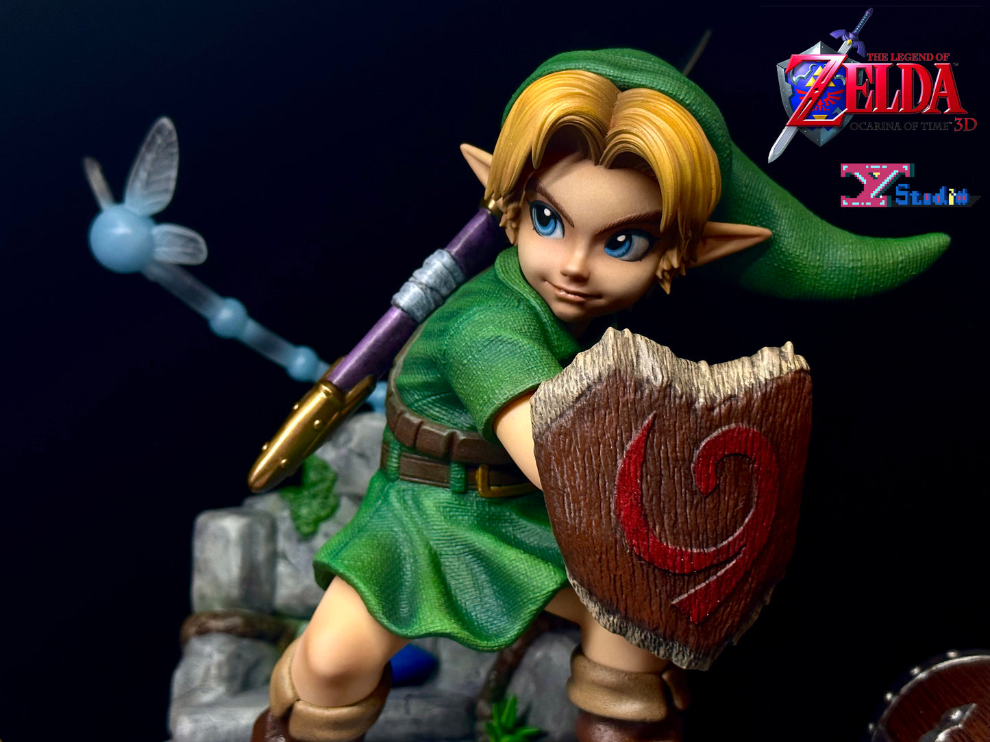 Estatuilla The Legend of Zelda: Ocarina of Time | Link Juvenile GK Statue | TY Studio | Tienda Anime | Tico Ofertas