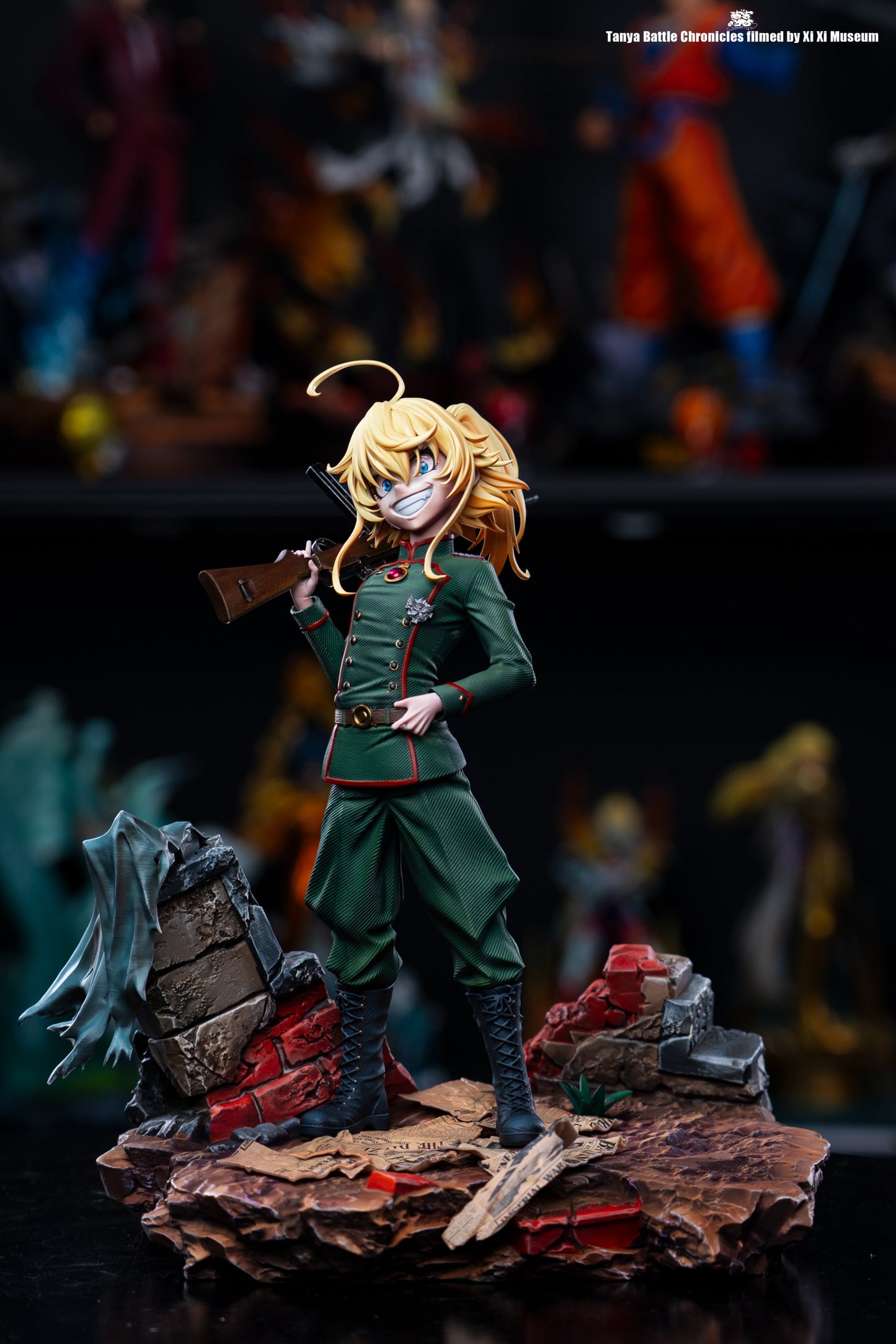 Estatuilla The Saga of Tanya the Evil | Tanya von Degurechaff | Masterpiece Kinetic Studio | Tienda Anime | Tico Ofertas