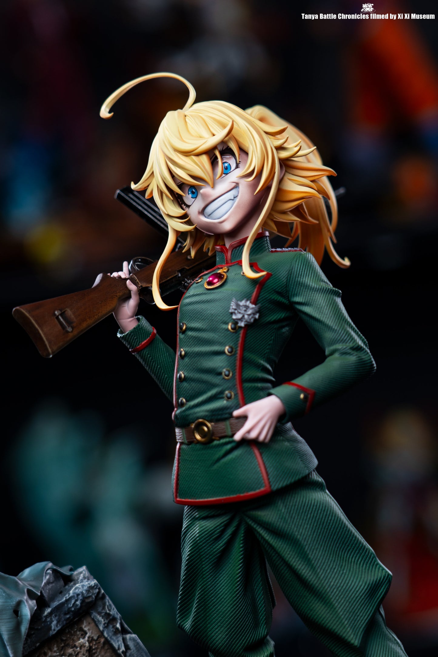 Estatuilla The Saga of Tanya the Evil | Tanya von Degurechaff | Masterpiece Kinetic Studio | Tienda Anime | Tico Ofertas