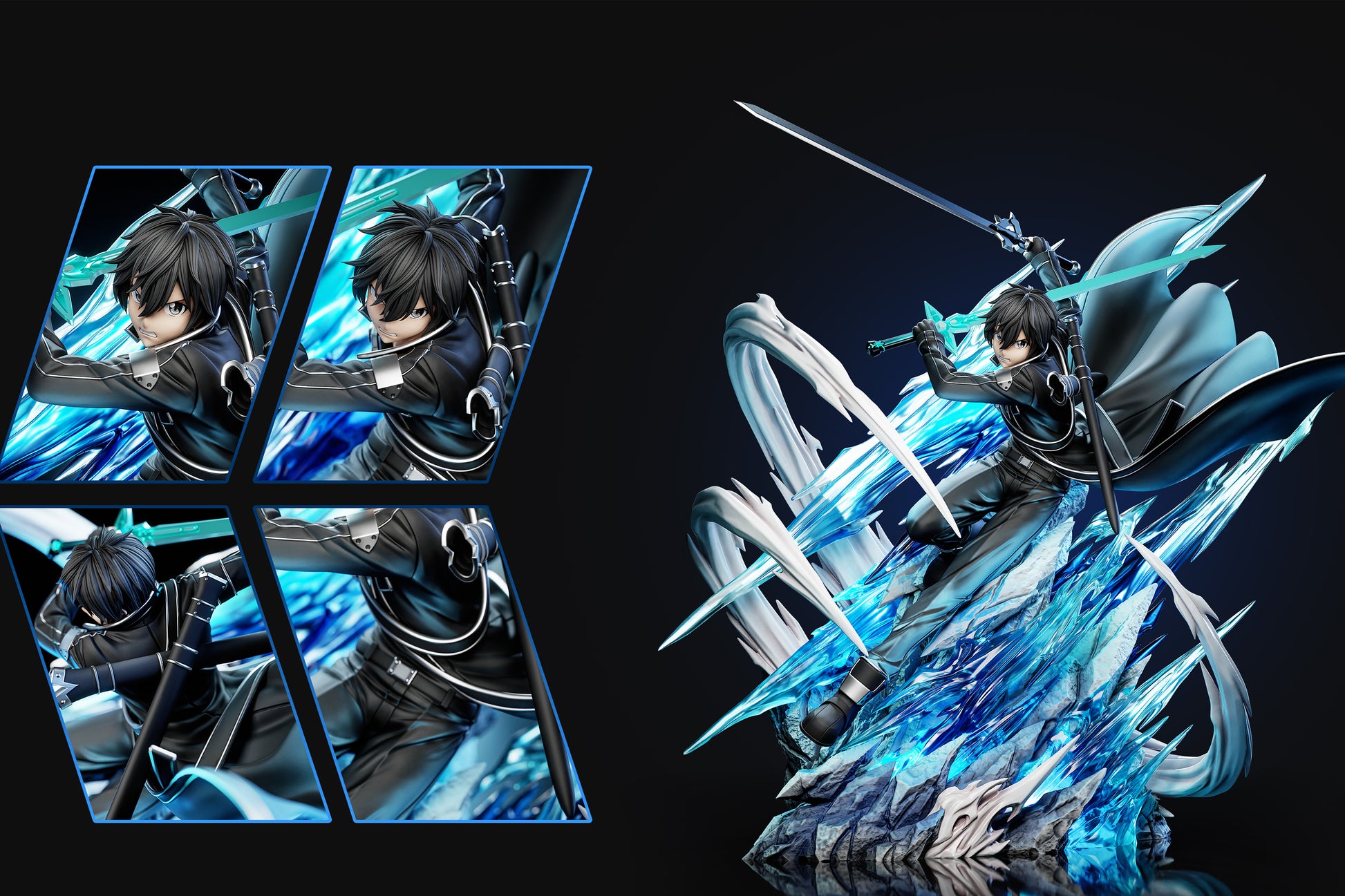 Estatuilla Sword Art Online | Kirigaya Kazuto 1/6 GK Statue | PG Studio | Tienda Anime | Tico Ofertas PG Studio