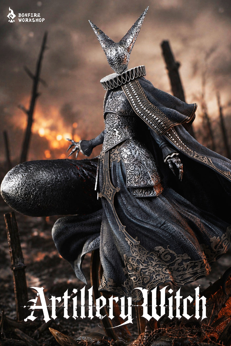 Estatuilla Trench Crusade | Artillery Witch 1/6 GK Statue | Bonfire Workshop Studio | Tienda Anime | Tico Ofertas