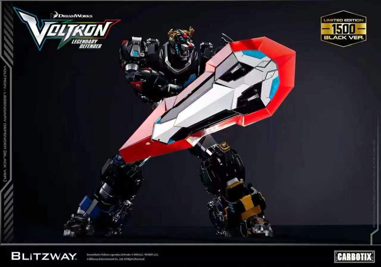 Estatuilla Voltron: Defender of the Universe | CARBOTIX Voltron Black Ver. | BLITZWAY | Tienda Anime | Tico Ofertas