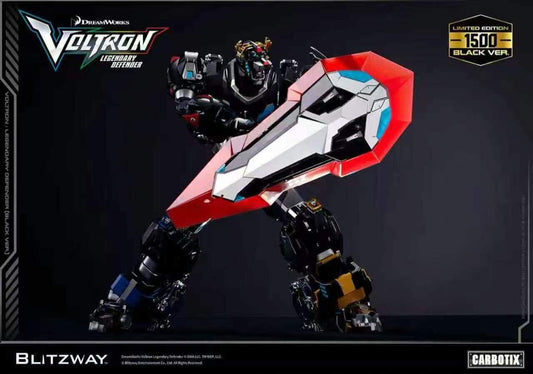 Estatuilla Voltron: Defender of the Universe | CARBOTIX Voltron Black Ver. | BLITZWAY | Tienda Anime | Tico Ofertas