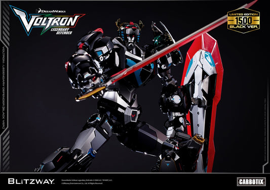 Estatuilla Voltron: Defender of the Universe | CARBOTIX Voltron Black Ver. | BLITZWAY | Tienda Anime | Tico Ofertas