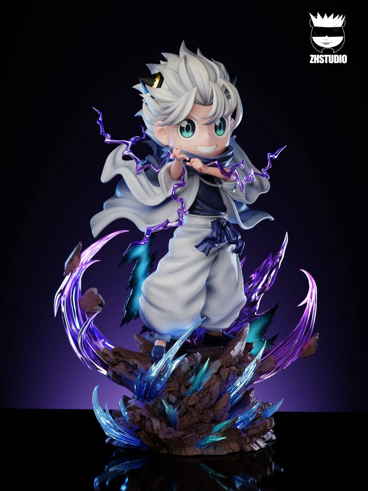 Estatuilla Spy x Family | Anya Forger Cosplay Satoru Gojo GK Statue | ZH Studio | Tienda Anime | Tico Ofertas