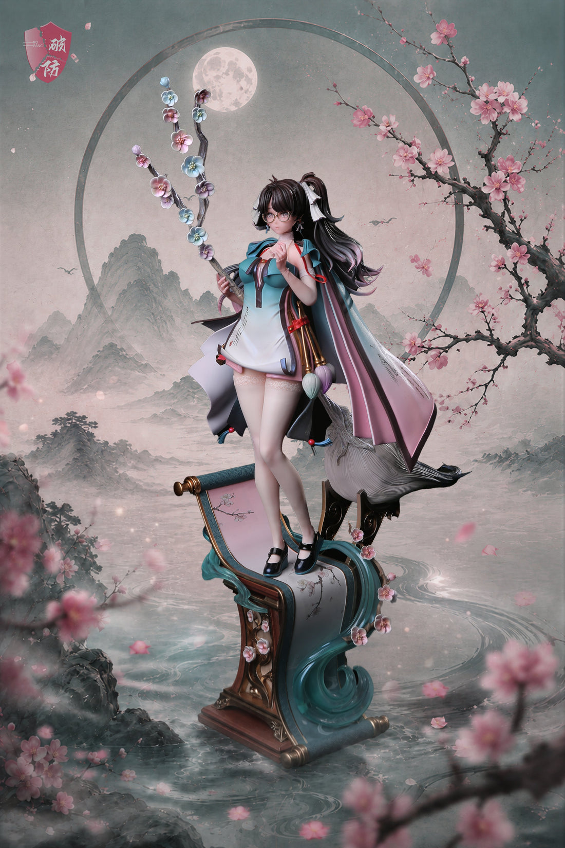 Estatuilla Wuthering Waves | Zhezhi 1/6 GK Statue | POFANG Studio | Tienda Anime | Tico Ofertas