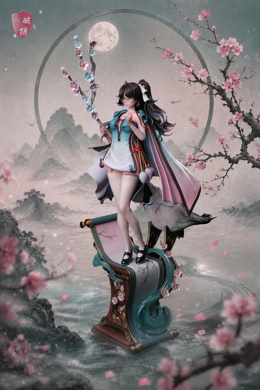 Estatuilla Wuthering Waves | Zhezhi 1/6 GK Statue | POFANG Studio | Tienda Anime | Tico Ofertas