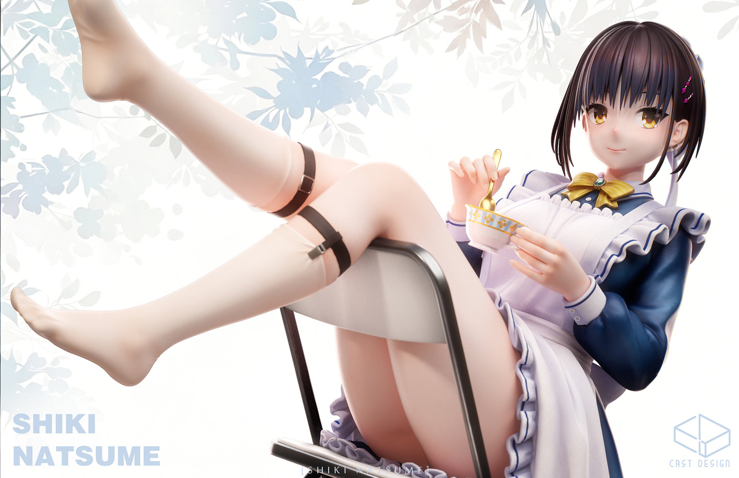 Estatuilla Cafe Stella and the Reaper’s Butterfly | Natsume Shiki 1/6 GK Statue | Cast Design Studio | Tienda Anime | Tico Ofertas Cast Design Studio