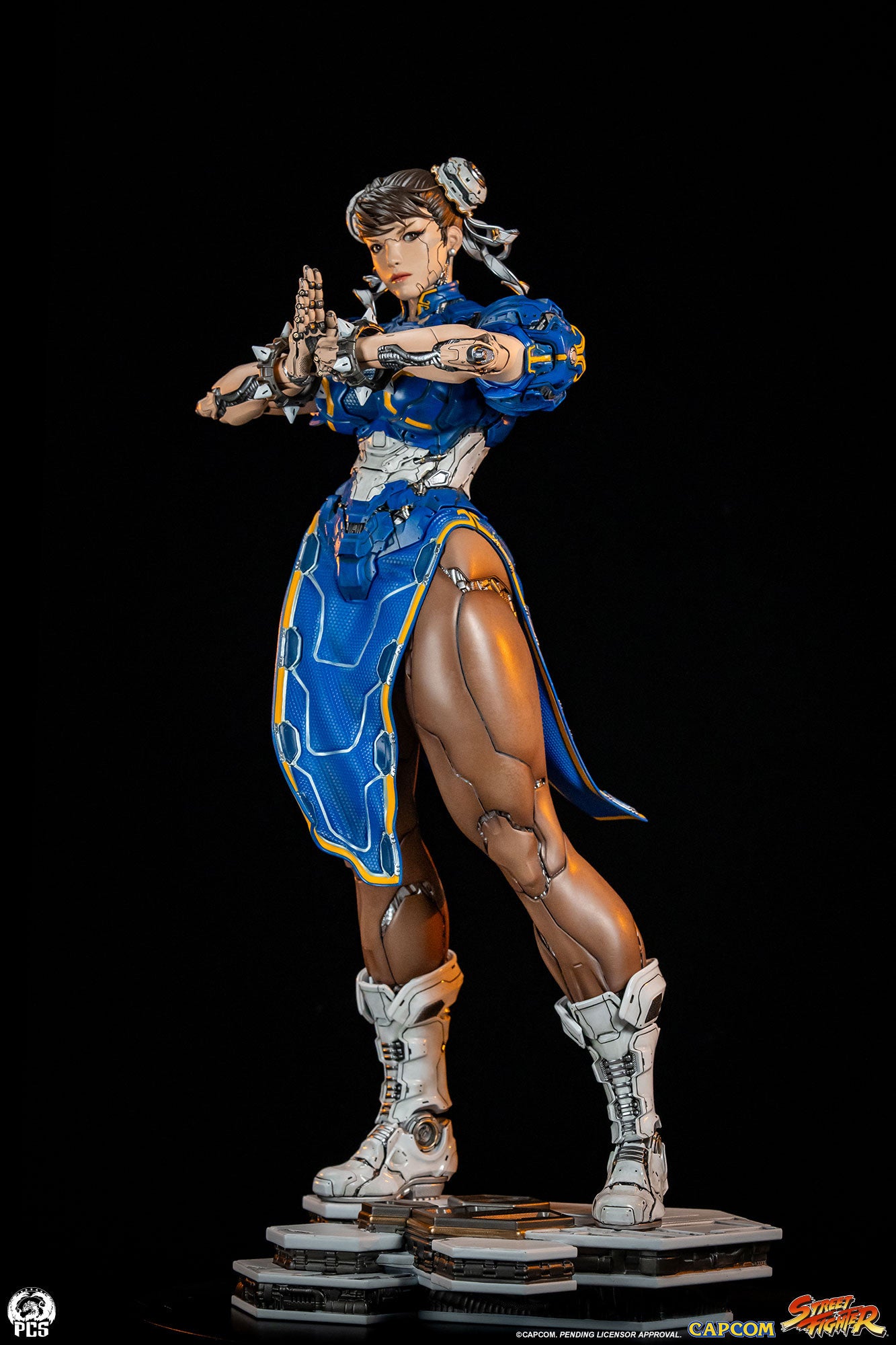 Estatuilla Street Fighter | Chun-Li Android 1/4 Licensed Statue | Premium Collectibles Studio | Tienda Anime | Tico Ofertas