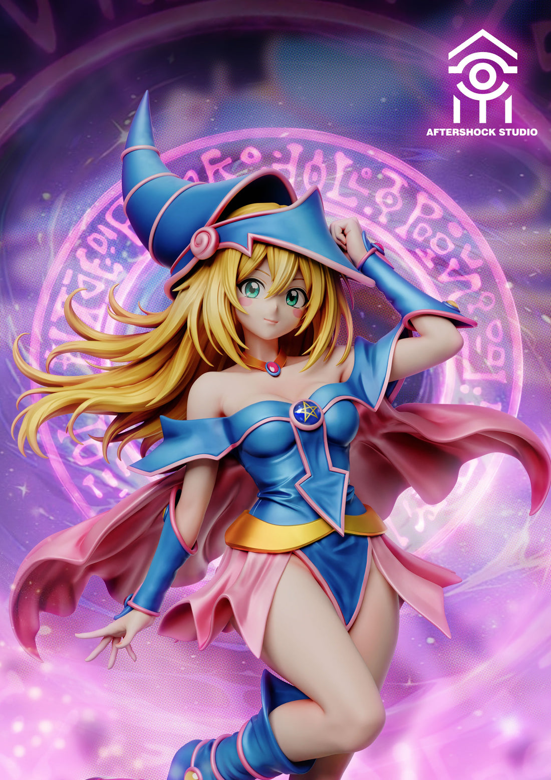 Estatuilla Yu-Gi-Oh! | Dark Magician Girl 2.0 GK Statue | Aftershock Studio | Tienda Anime | Tico Ofertas
