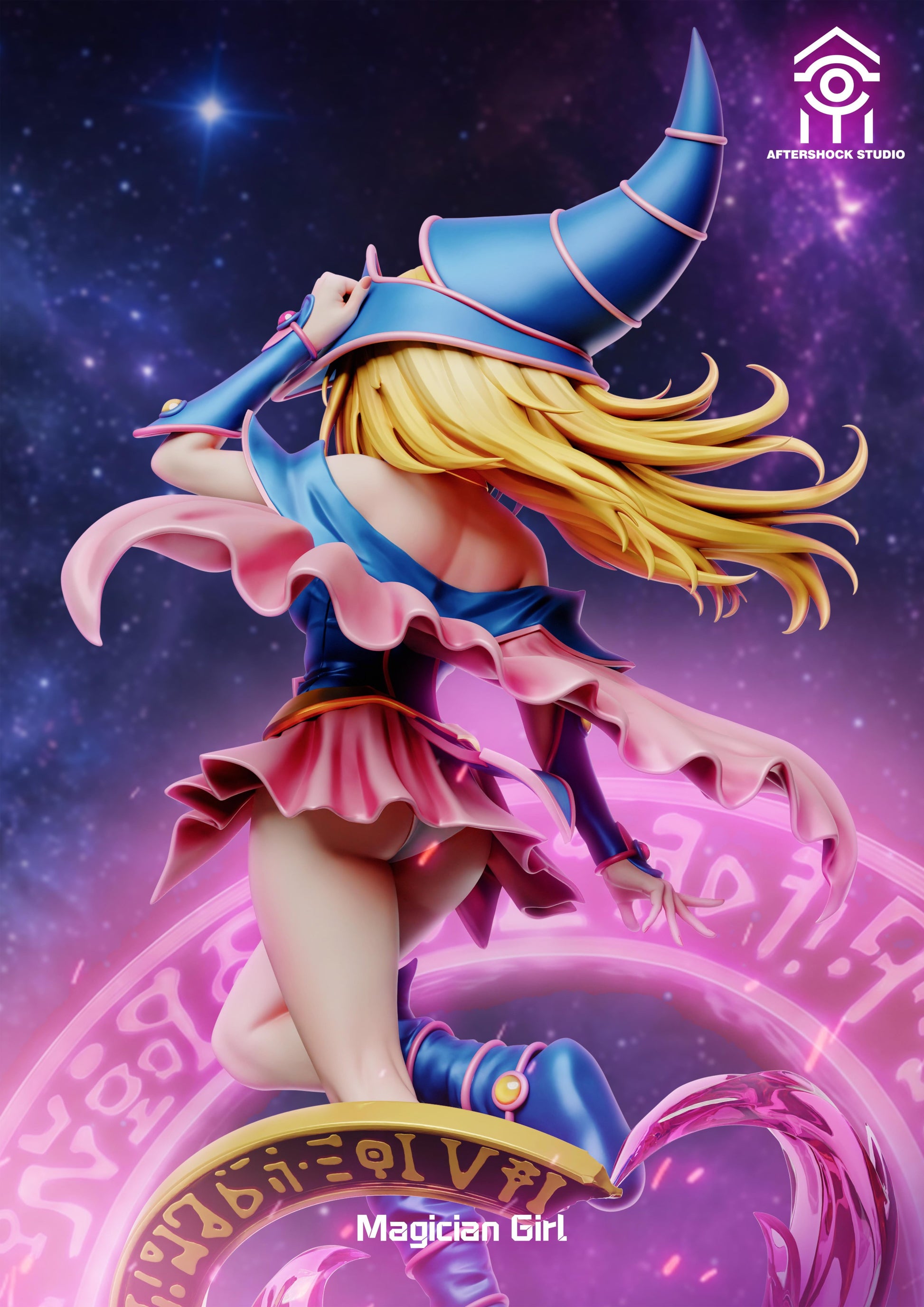 Estatuilla Yu-Gi-Oh! | Dark Magician Girl 2.0 GK Statue | Aftershock Studio | Tienda Anime | Tico Ofertas Aftershock Studio &amp; Fibonacci Studio