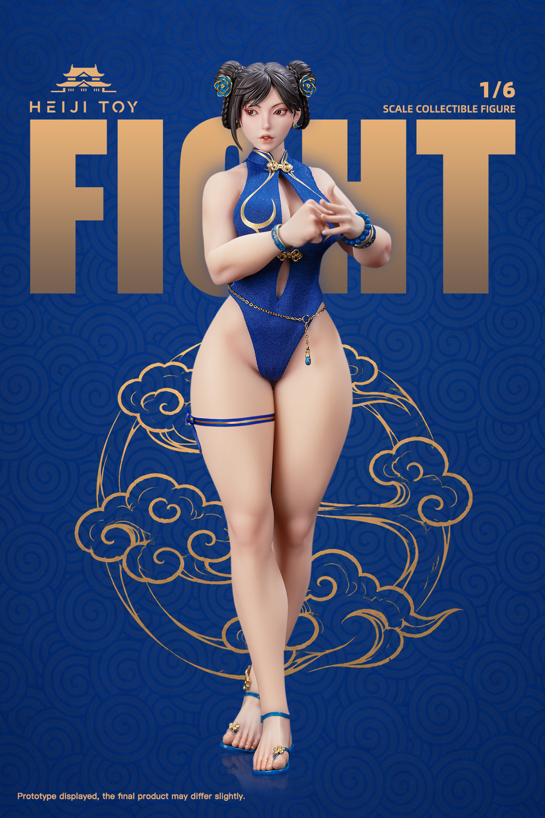 Estatuilla Li Female Fighter HJ001 1/6 Action Figure | HeiJi Toys | Tienda Anime | Tico Ofertas