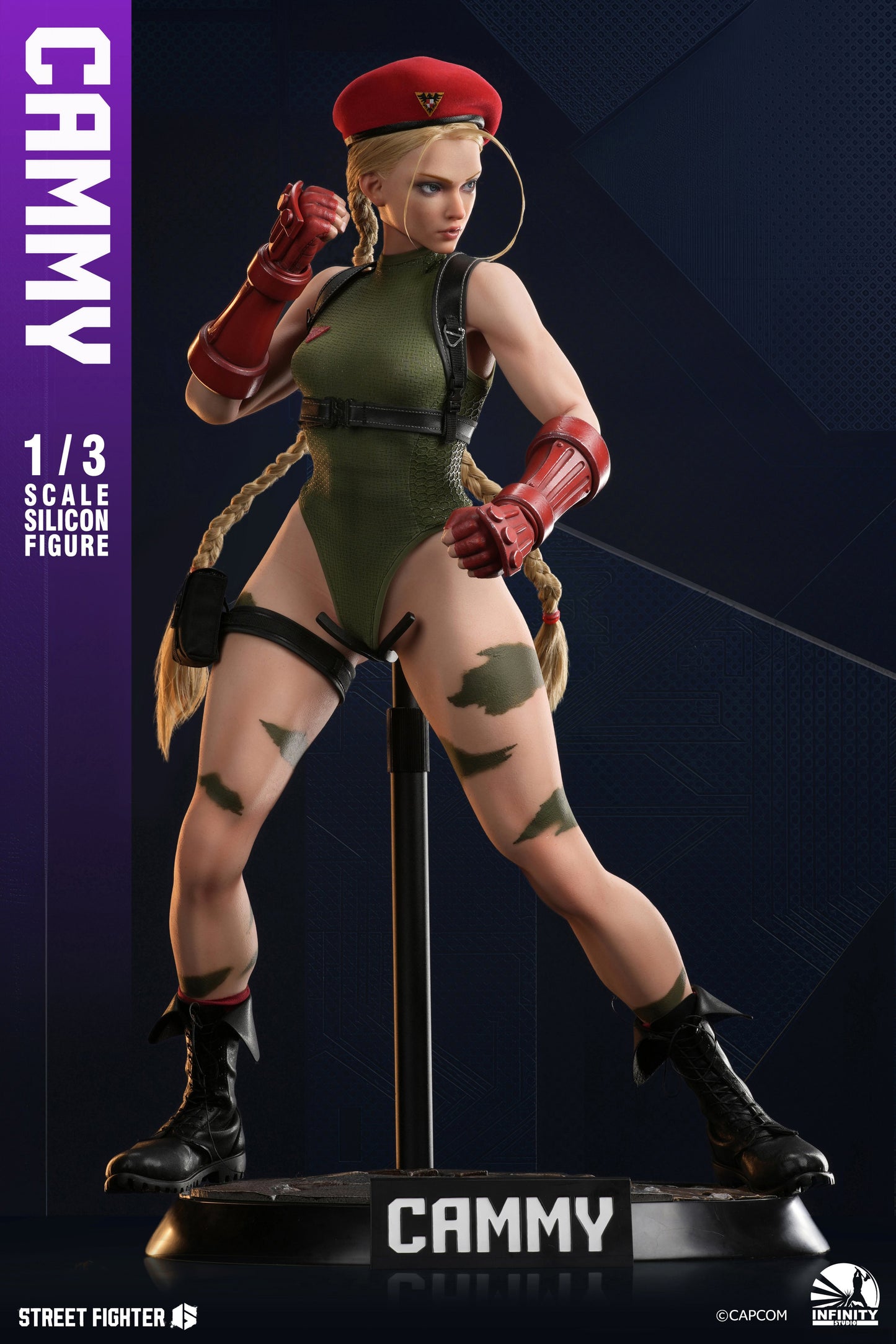 Estatuilla Street Fighter | Cammy White 1/3 Scale Silicon Figure | Infinity Studio | Tienda Anime | Tico Ofertas
