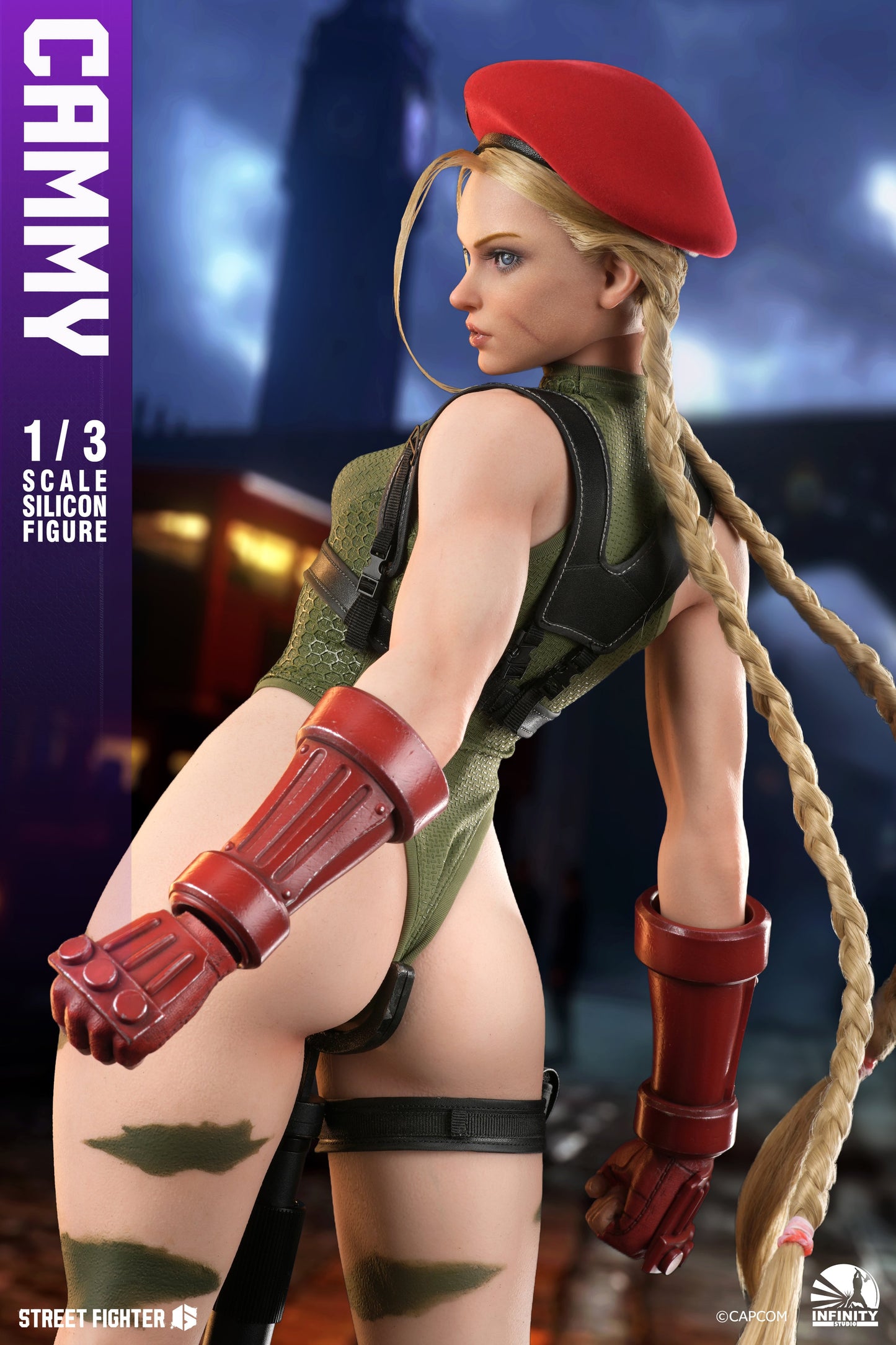 Estatuilla Street Fighter | Cammy White 1/3 Scale Silicon Figure | Infinity Studio | Tienda Anime | Tico Ofertas
