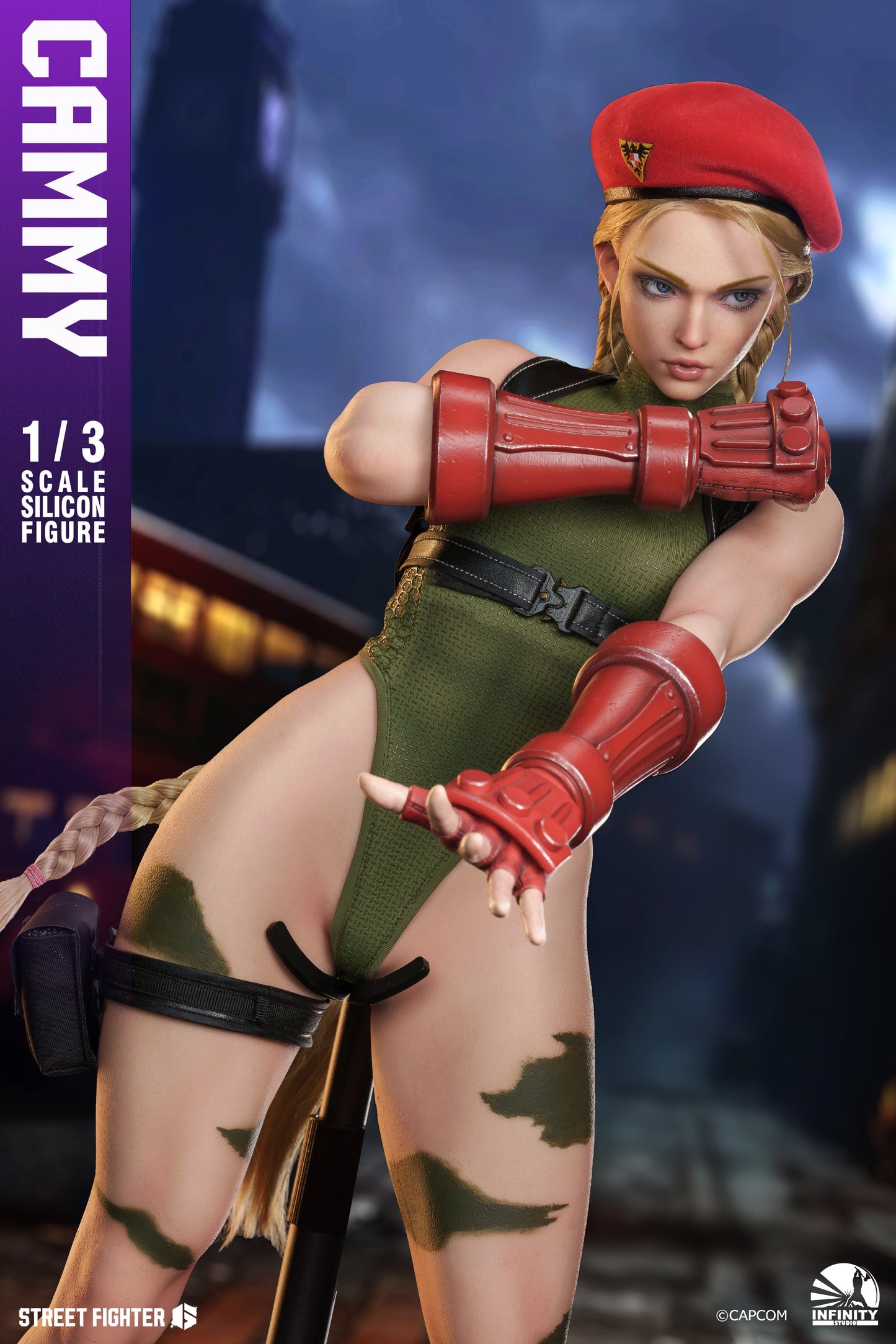 Estatuilla Street Fighter | Cammy White 1/3 Scale Silicon Figure | Infinity Studio | Tienda Anime | Tico Ofertas