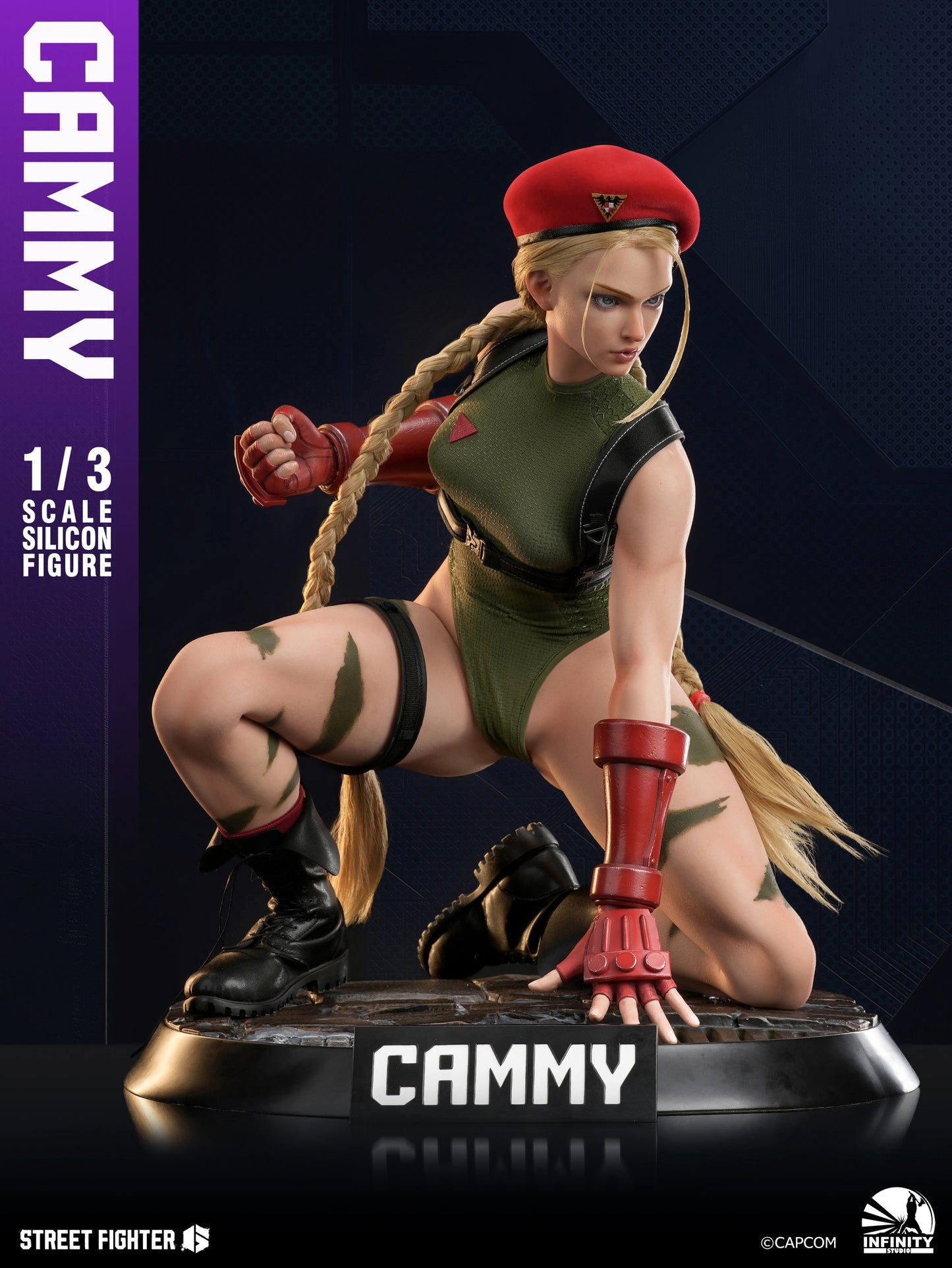 Estatuilla Street Fighter | Cammy White 1/3 Scale Silicon Figure | Infinity Studio | Tienda Anime | Tico Ofertas