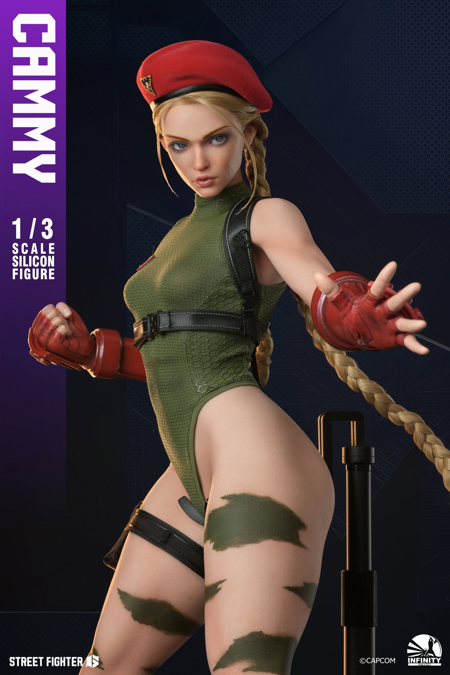 Estatuilla Street Fighter | Cammy White 1/3 Scale Silicon Figure | Infinity Studio | Tienda Anime | Tico Ofertas