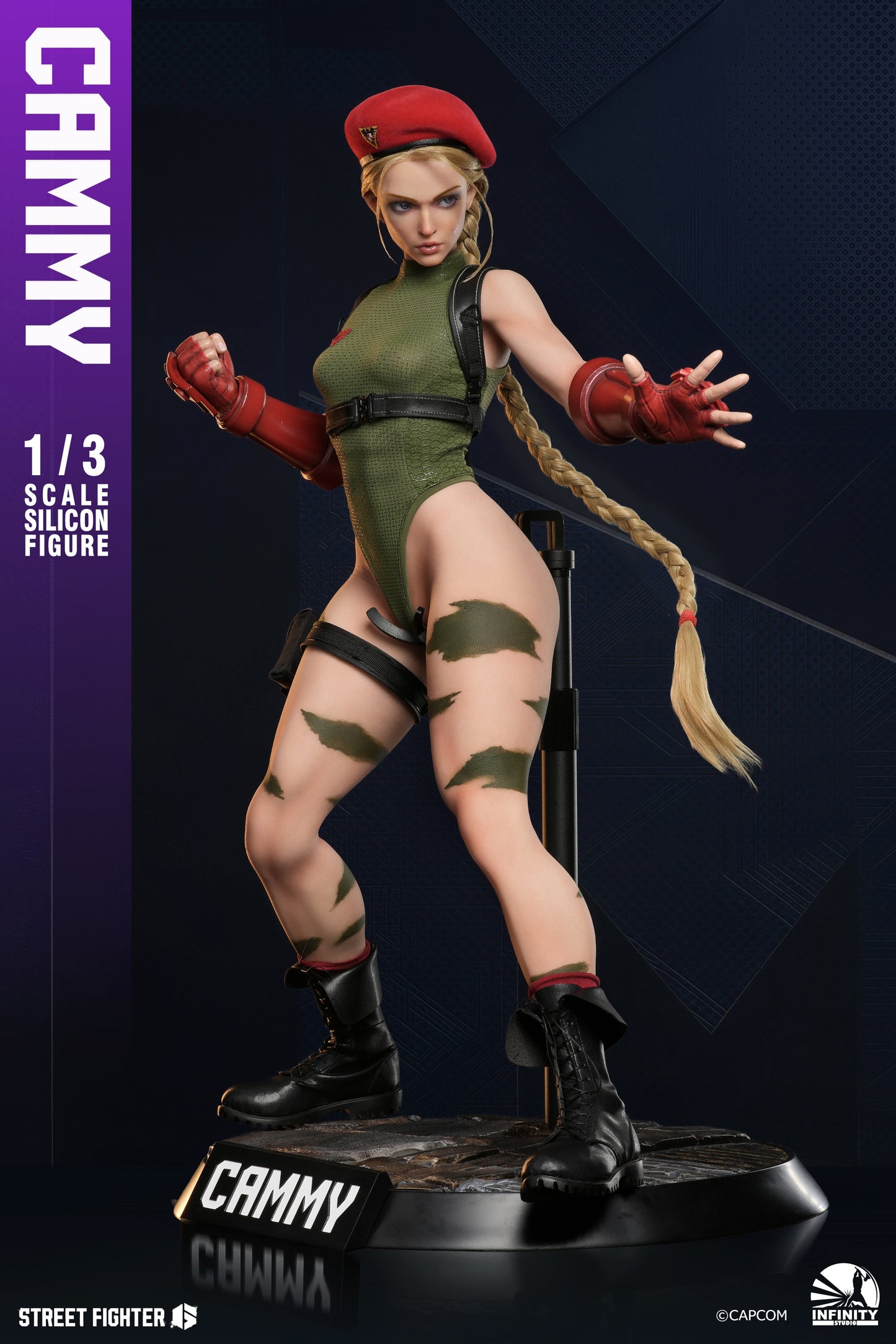 Estatuilla Street Fighter | Cammy White 1/3 Scale Silicon Figure | Infinity Studio | Tienda Anime | Tico Ofertas