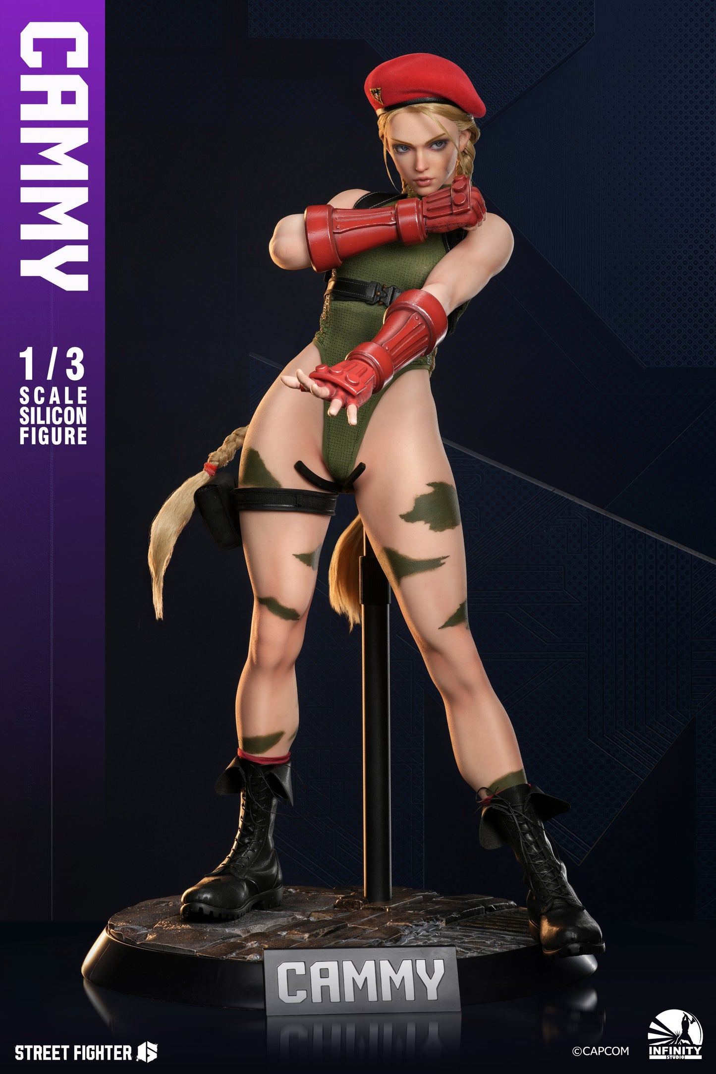 Estatuilla Street Fighter | Cammy White 1/3 Scale Silicon Figure | Infinity Studio | Tienda Anime | Tico Ofertas
