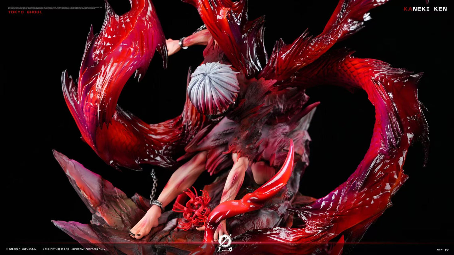 Estatuilla Tokyo Ghoul | Ken Kaneki 1/6 GK Statue | Dark Blade Studio | Tienda Anime | Tico Ofertas