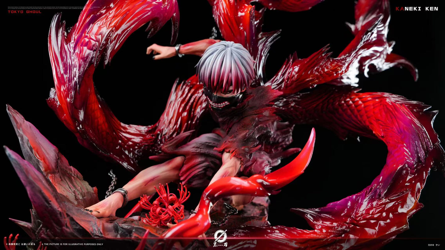 Estatuilla Tokyo Ghoul | Ken Kaneki 1/6 GK Statue | Dark Blade Studio | Tienda Anime | Tico Ofertas