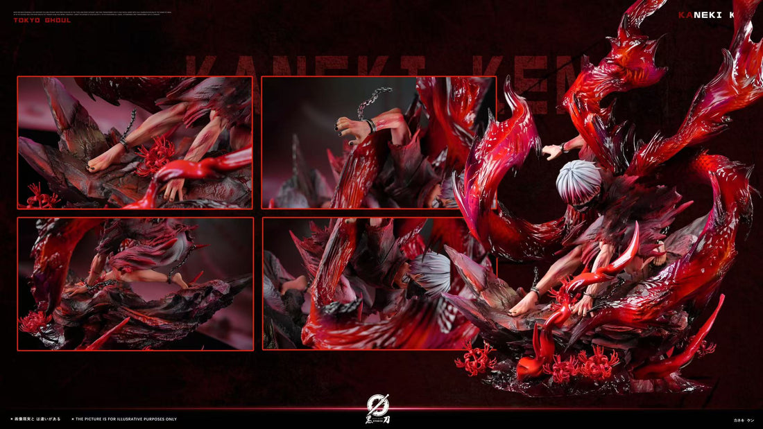 Estatuilla Tokyo Ghoul | Ken Kaneki 1/6 GK Statue | Dark Blade Studio | Tienda Anime | Tico Ofertas