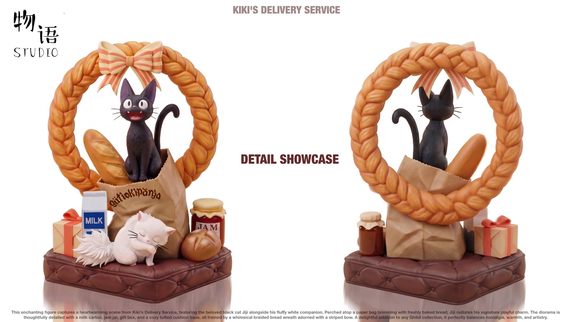 Estatuilla Kiki’s Delivery Service | Desktop Series 10 Jiji x Lily GK Statue | Wu Yu Studio | Tienda Anime | Tico Ofertas Wu Yu Studio